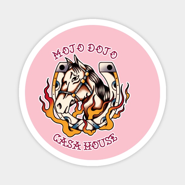 Mojo Dojo Casa House Magnet by ricardiobraga